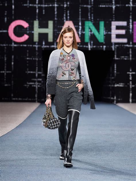 chanel fall winter 2022 release date|Chanel fall 2022 dresses.